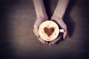Kunstvoll zubereiteter Kaffee