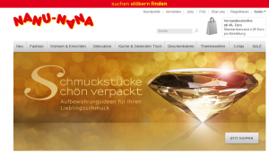 Hauptseite von Nanunana