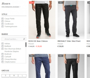 Hosen online
