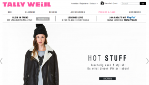 Onlineshop Tally Weijl