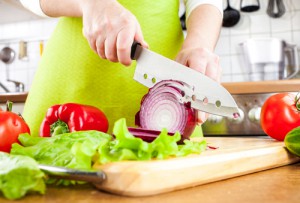 Scharfe Messer erleichtern das Kochen