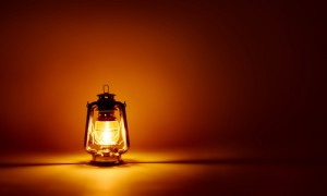Auch LED Lampen können  romantisches Licht bieten