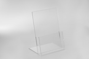 Flyerständer aus Acrylglas sind langlebig und robust Flyerständer aus Acrylglas sind langlebig und robust