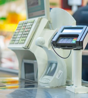 Moderne Kassensysteme basieren auf Computern mit spezieller Software