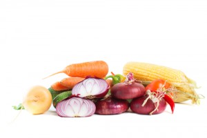Obst und Gemüse nach Hause geliefert